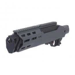 KJワークス KC02(10/22) GBB 用 X GBL KC02 タクティカルシャーシキット 4インチ DX グレー [RGW-RV-003-V4-GY-DX] [取寄]