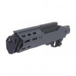 KJワークス KC02(10/22) GBB 用 X GBL KC02 タクティカルシャーシキット 4インチ DX グレー [RGW-RV-003-V4-GY-DX] [取寄]