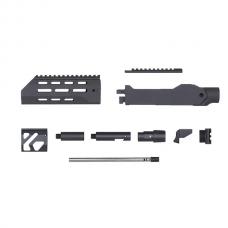 KJワークス KC02(10/22) GBB 用 X GBL KC02 タクティカルシャーシキット 7インチ ブラック [RGW-RV-003-V7-BK] [取寄]