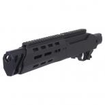 KJワークス KC02(10/22) GBB 用 X GBL KC02 タクティカルシャーシキット 7インチ DX ブラック [RGW-RV-003-V7-BK-DX] [取寄]