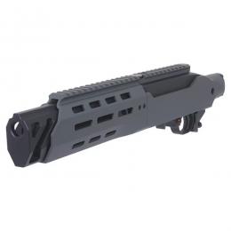 KJワークス KC02(10/22) GBB 用 X GBL KC02 タクティカルシャーシキット 7インチ DX グレー [RGW-RV-003-V7-GY-DX] [取寄]