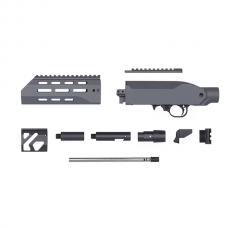 KJワークス KC02(10/22) GBB 用 X GBL KC02 タクティカルシャーシキット 7インチ DX グレー [RGW-RV-003-V7-GY-DX] [取寄]