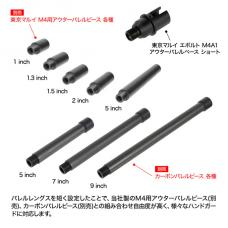 マルイ 電動ガン EVOLT M4A1用 アウターバレルベース ショート [3月中旬発売予定.予約]