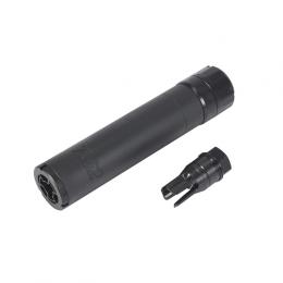 SLX762 QDサップレッサー/ブラック (フラッシュハイダー付属/14mm逆ネジ) [TFJ-SLX762-BK] [3月末入荷予定.単品予約]