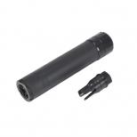 SLX762 QDサップレッサー/ブラック (フラッシュハイダー付属/14mm逆ネジ) [TFJ-SLX762-BK] [3月末入荷予定.単品予約]