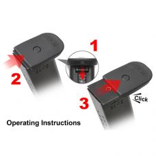 マルイ GBB USP9用 リアルスタイルマガジンベース/ブラック [USP-16] [取寄]