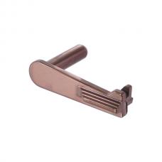 マルイ/WE GBBハイキャパ用 ステンレススチール スライドストップ Type7 ブロンズ [KW-KU-GB-513-BN] [取寄]