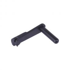 マルイ/WE GBBハイキャパ用 ステンレススチール スライドストップ Type8 BK [KW-KU-GB-641-BK] [取寄]