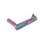 マルイ/WE GBBハイキャパ用 ステンレススチール スライドストップ Type8 レインボー [KW-KU-GB-641-HG] [取寄]