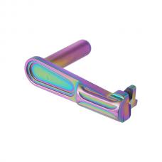 マルイ/WE GBBハイキャパ用 ステンレススチール スライドストップ Type8 レインボー [KW-KU-GB-641-HG] [取寄]