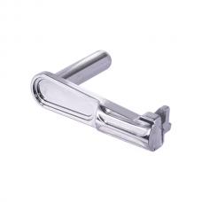 マルイ/WE GBBハイキャパ用 ステンレススチール スライドストップ Type8 シルバー [KW-KU-GB-641-SV] [取寄]