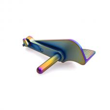 マルイ/WE GBBハイキャパ用 ステンレススチール サムレストスライドストップ レインボー [KW-KU-GB-524-HG] [取寄]