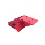 マルイ/WE GBBハイキャパ用 CNC Infinityタイプ アルミニウム オプティクスマウント RED [KW-KU-GB-632-RD] [取寄]