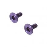 ASG/KJワークス GBB CZ SHADOW2/TS2用 ステンレス グリップスクリュー パープル [KW-KU-GBSD2043PU] [取寄]
