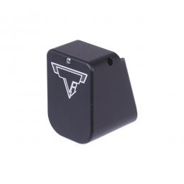 マルイ GBB グロックシリーズ マガジン 用 TTIタイプ アルミニウム マガジンバンパー ブラック [KW-KU-GBTM17G5007BK] [取寄]