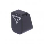 マルイ GBB グロックシリーズ マガジン 用 TTIタイプ アルミニウム マガジンバンパー ブラック [KW-KU-GBTM17G5007BK] [取寄]