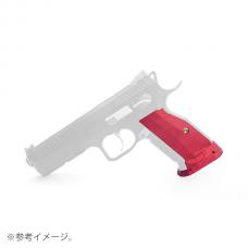 ASG/KJワークス GBB CZ SHADOW2用 LOKタイプ アルミニウム ショートグリップ&マグウェルセット レッド [KW-KU-GBSD2039RD] [取寄]