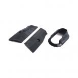 ASG/KJワークス GBB CZ SHADOW2用 LOKタイプ アルミニウム ショートグリップ&マグウェルセット ブラック [KW-KU-GBSD2039BK] [取寄]