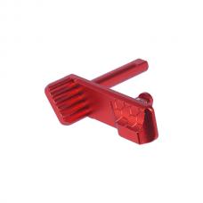 ASG/KJワークス GBB CZ SHADOW2/TS2用 アルミニウム サムレストスライドストップ レッド [KW-KU-GBSD2033RD] [取寄]