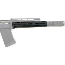 マルイ サイガ12K対応 CNCアルミ M-LOKハンドガード /ショート [取寄]