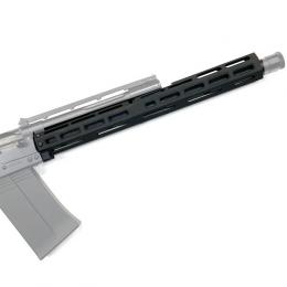 マルイ サイガ12K対応 CNCアルミ M-LOKハンドガード /ロング [取寄]