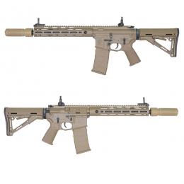 電動ガン KAC SR16E3 MOD2 CQB (Kestrel V2 BASIC搭載)  DE:デザートカラー [EC-341-SE-DE]