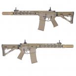 電動ガン KAC SR16E3 MOD2 CQB (Kestrel V2 BASIC搭載)  DE:デザートカラー [EC-341-SE-DE]