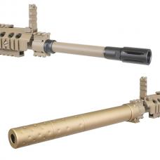 電動ガン KAC M110 SASS サプレッサーセット (Kestrel V2 BASIC搭載)  DE:デザートカラー [EC-901E-SE-DE4] [取寄]