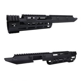 VFC MP5 GBB用 UTG PRO モノリシックタイプ M-LOKアルミハンドガード【Extended】 [4623] [取寄]