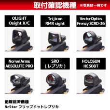 マルイ GBB ハイキャパ5.1用 ミニドットサイト プラスチックマウント RMR/SRO対応 [PM-RMR-TM-HC51] [取寄]