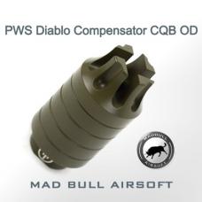 PWS DiabloコンペンセイターCQB (14mm逆ネジ対応)[P02-002] [取寄]