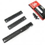 GBB G36用 フォアアーム 20mmトライレイルセット [L]x1/[S]x2 [VF9-MWS-G36R-BK01] [取寄]