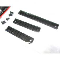 GBB G36用 フォアアーム 20mmトライレイルセット [L]x1/[S]x2 [VF9-MWS-G36R-BK01] [取寄]