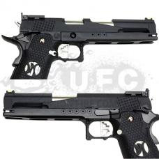 GBB 2011レースガンモデル JPver 【樹脂スライドバージョン】ブラック [AW-HX2202JP] [品切中.再入荷時期未定]