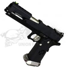 GBB 2011レースガンモデル JPver 【樹脂スライドバージョン/マウント付】ブラック [AW-HX2202JPS-S] [品切中.再入荷時期未定]