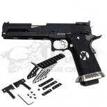 GBB 2011レースガンモデル JPver 【樹脂スライドバージョン/マウント付】ブラック [AW-HX2202JPS-S] [品切中.再入荷時期未定]