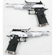 GBB HC5.1 Razor Catタイプ JPver 【樹脂スライドバージョン/マウント付】シルバー [AWHX2403JPS-S] [品切中.再入荷時期未定]