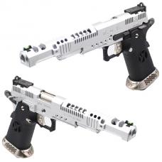 GBB HC5.1 Razor Catタイプ JPver 【樹脂スライドバージョン/マウント付】シルバー [AWHX2403JPS-S] [品切中.再入荷時期未定]