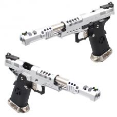 GBB HC5.1 Razor Catタイプ JPver 【樹脂スライドバージョン/マウント付】シルバー [AWHX2403JPS-S] [品切中.再入荷時期未定]