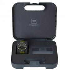 GLOCK PRECISION グロックウォッチ [GW-15-4-22] TRIGALIGHTステンレスクウォーツ20気圧防水 (Army Green/Army Green) [7月入荷予定.単品予約]
