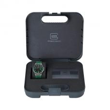 GLOCK PRECISION グロックウォッチ [GW-19-4-22] ソーラー10気圧防水 (Gunmetal/Green) [7月入荷予定.単品予約]
