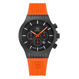 GLOCK PRECISION グロックウォッチ [GW-39-1-24] ソーラークロノグラフ10気圧防水 (Black/Orange) [7月入荷予定.単品予約]