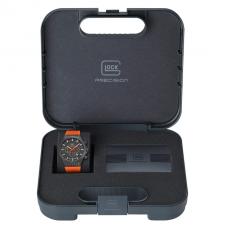 GLOCK PRECISION グロックウォッチ [GW-39-1-24] ソーラークロノグラフ10気圧防水 (Black/Orange) [7月入荷予定.単品予約]