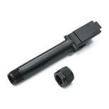 マルイ GBB G19Gen5用 スティールアウターバレル (先端14mm逆ネジ) [GLK-568BK] [取寄]
