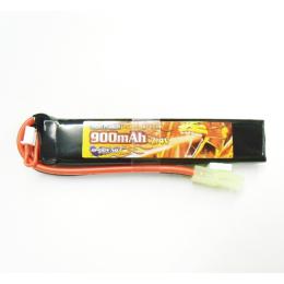 リチウムポリマーバッテリー[HIGH POWER] 7.4V 900mAh (20x102x12.2mm) [GB-0014M] [取寄]