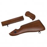 CYMA 電動ガントンプソンM1A1用 フェイクウッド(プラ)ストックキット [CMWDCM033FW] [取寄]