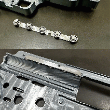 [6394] CNC ギアボックス Ver2 - DSG/TSG対応 QSC/ 8mm軸受仕様 [取寄]
