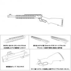 GAS-GUN : ラプターゼロ 6mmBB レバーアクションライフル /シルバー [品切中.再生産待ち]