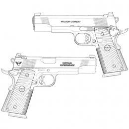 モデルガン : ウィルソンコンバット タクティカルスーパーグレード [4月末発売予定.予約]