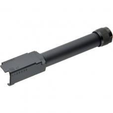 マルイ GBB グロックG19Gen5用 グロックファクトリー スレッドアルミアウターバレル(14mm逆ネジ) [OB-TM63ABK] [品切中.国内再入荷時期未定]